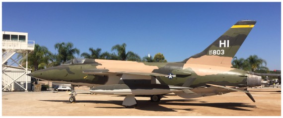 Photo of F-105B Thunderchief